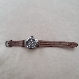 Timex, genuine leather watch